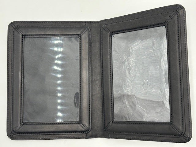 Genuine Leather 4x6 Double Picture Frame