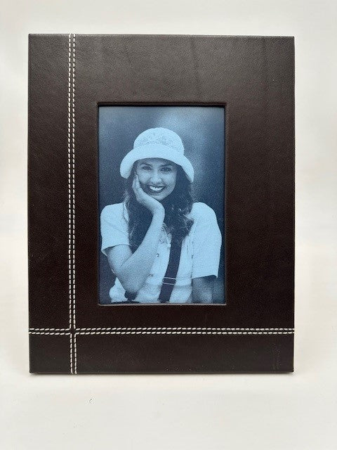 Signature Leather Picture Frame 4x6