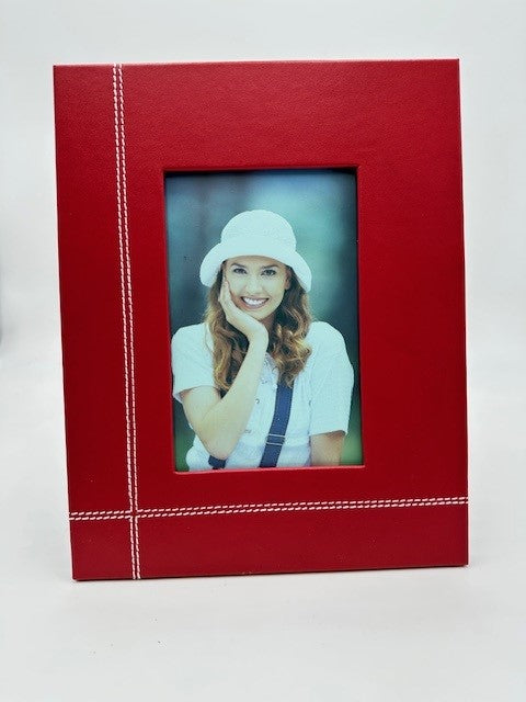 Signature Leather Picture Frame 4x6