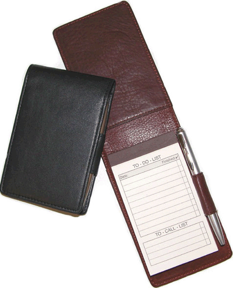 Leather: 553-0 Memo Pad Holder