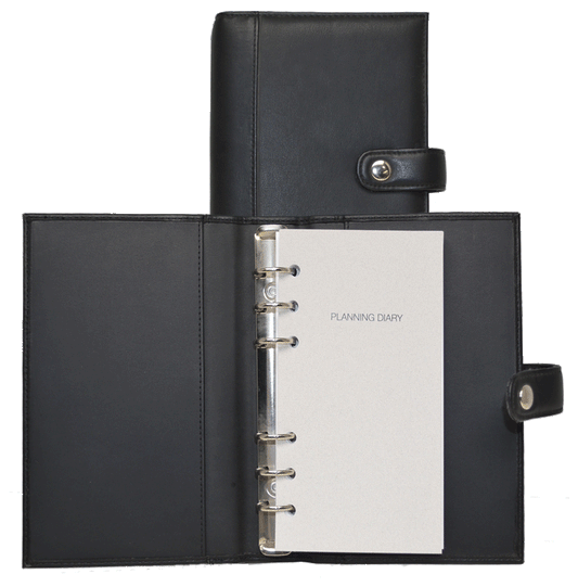 1283-1 Padded Faux Leather Planner Cover 7 1/2" x 5 1/8"