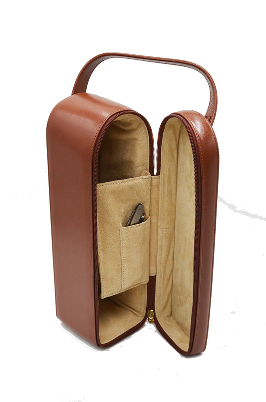 Leather: 442-3 442-4 Wine Case