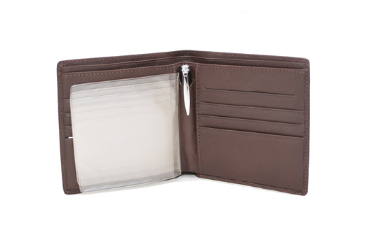 562-2 Genuine Leather Brown Wallet