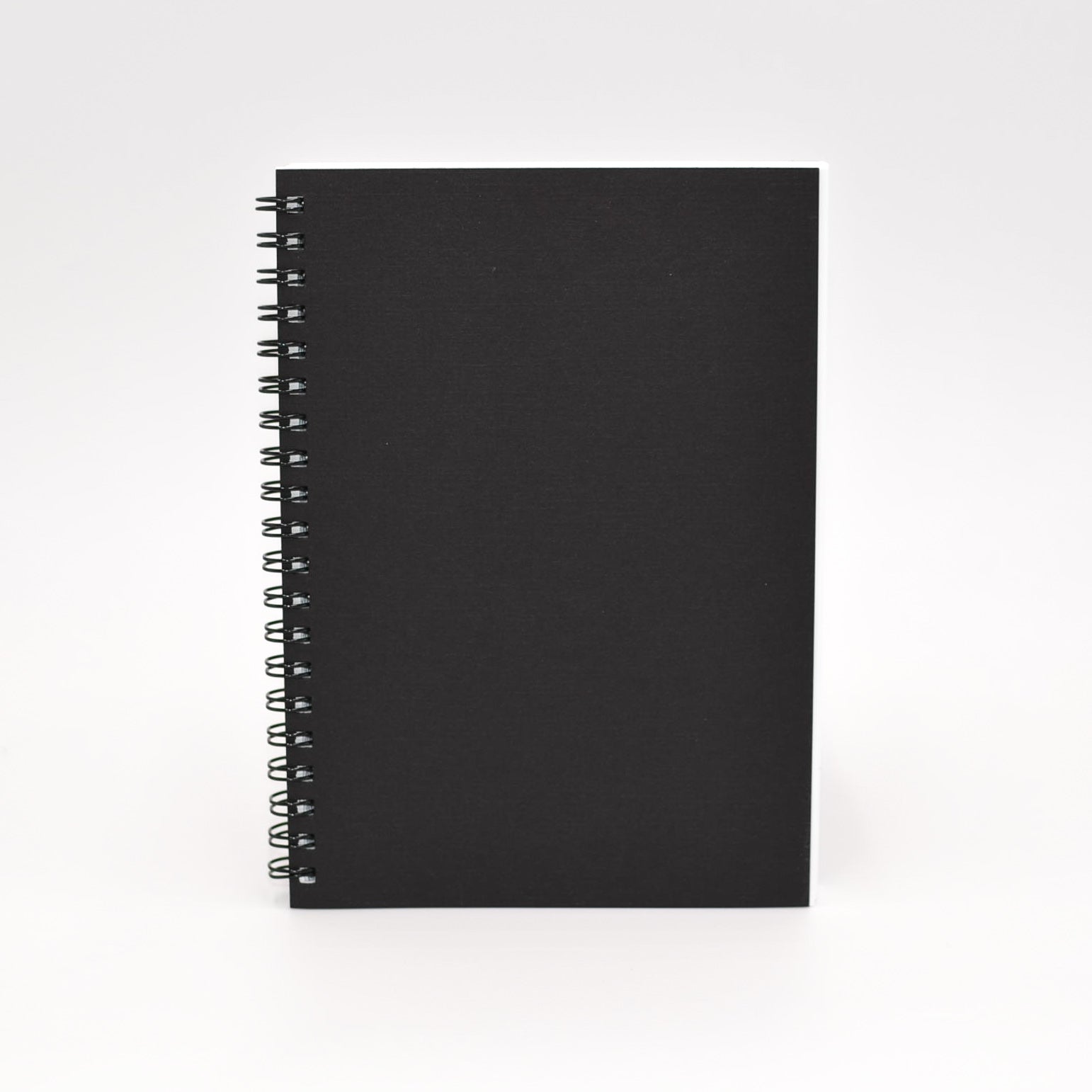 Journal Refill: 1271 Wirebound 5 x 7 Journals  Black or Sand cover, white paper. Gray-lined or blank sheets. Wire-bound refill. Back to journal refill makes for easy insertion into your cover.