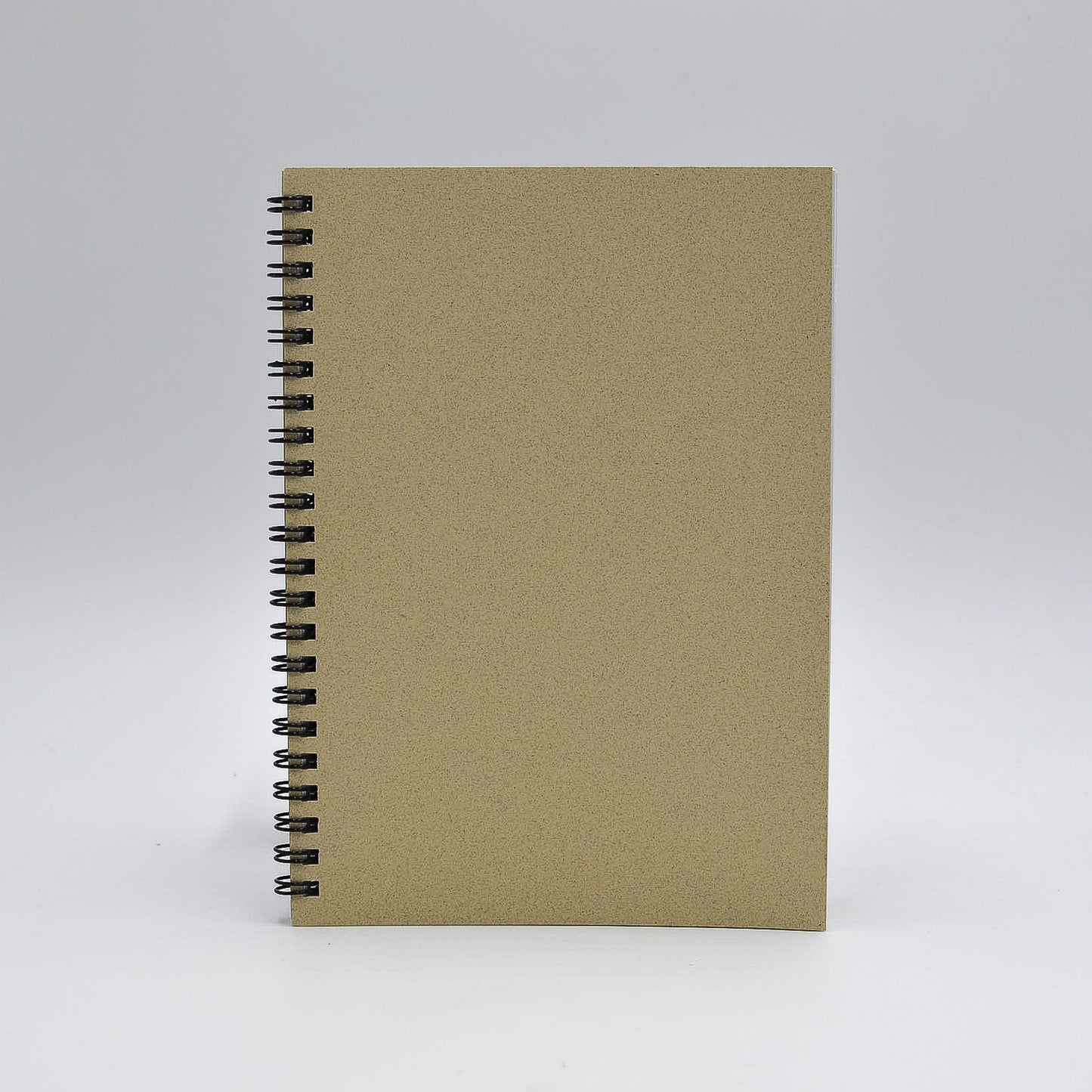 Journal Refill: 1272 Wirebound 5-1/2X7-3/4 Journals Black or Sand cover, white paper. Gray-lined or blank sheets. Wire-bound refill. Back to journal refill makes for easy insertion into your cover.