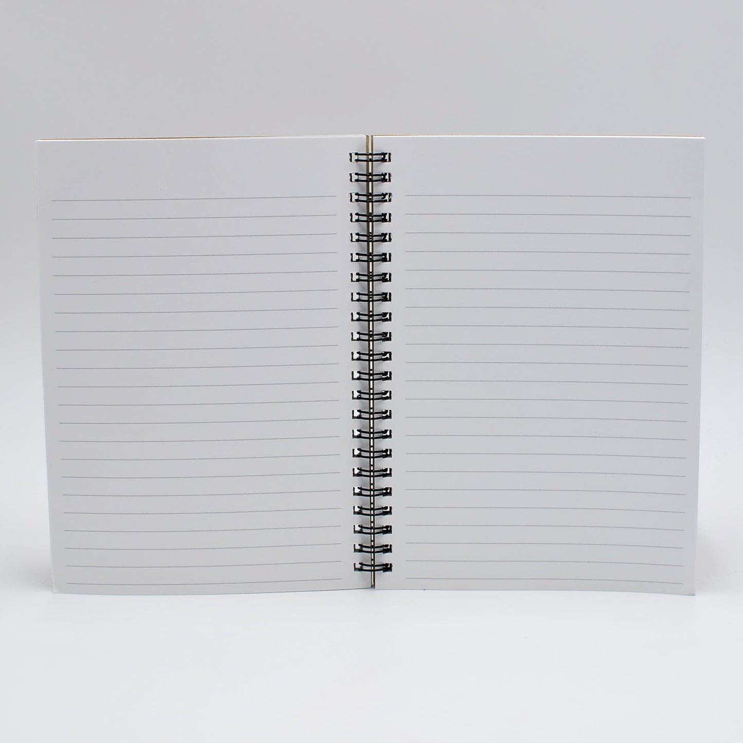 Journal Refill: 1272 Wirebound 5-1/2X7-3/4 Journals Black or Sand cover, white paper. Gray-lined or blank sheets. Wire-bound refill. Back to journal refill makes for easy insertion into your cover.