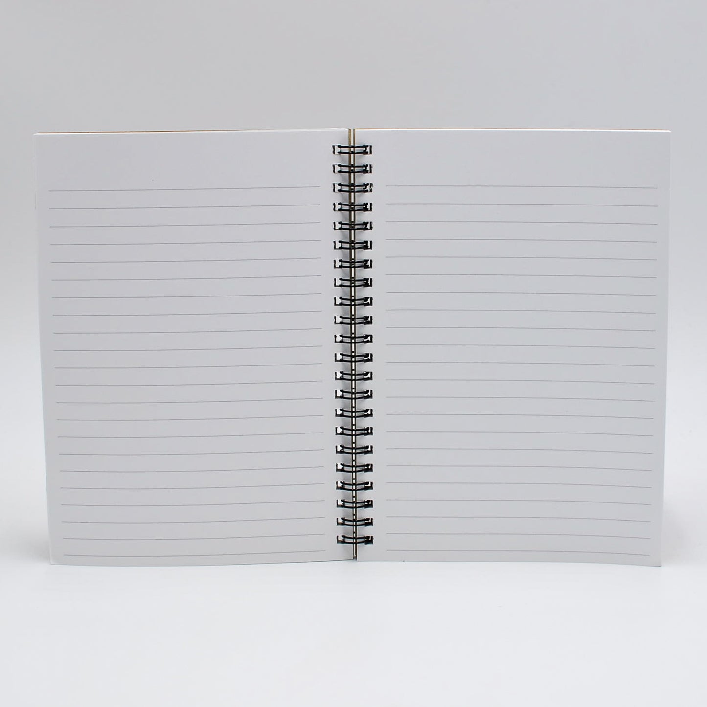 Journal Refill: 1272 Wirebound 5-1/2X7-3/4 Journals  Black or Sand cover, white paper. Gray-lined or blank sheets. Wire-bound refill. Back to journal refill makes for easy insertion into your cover.