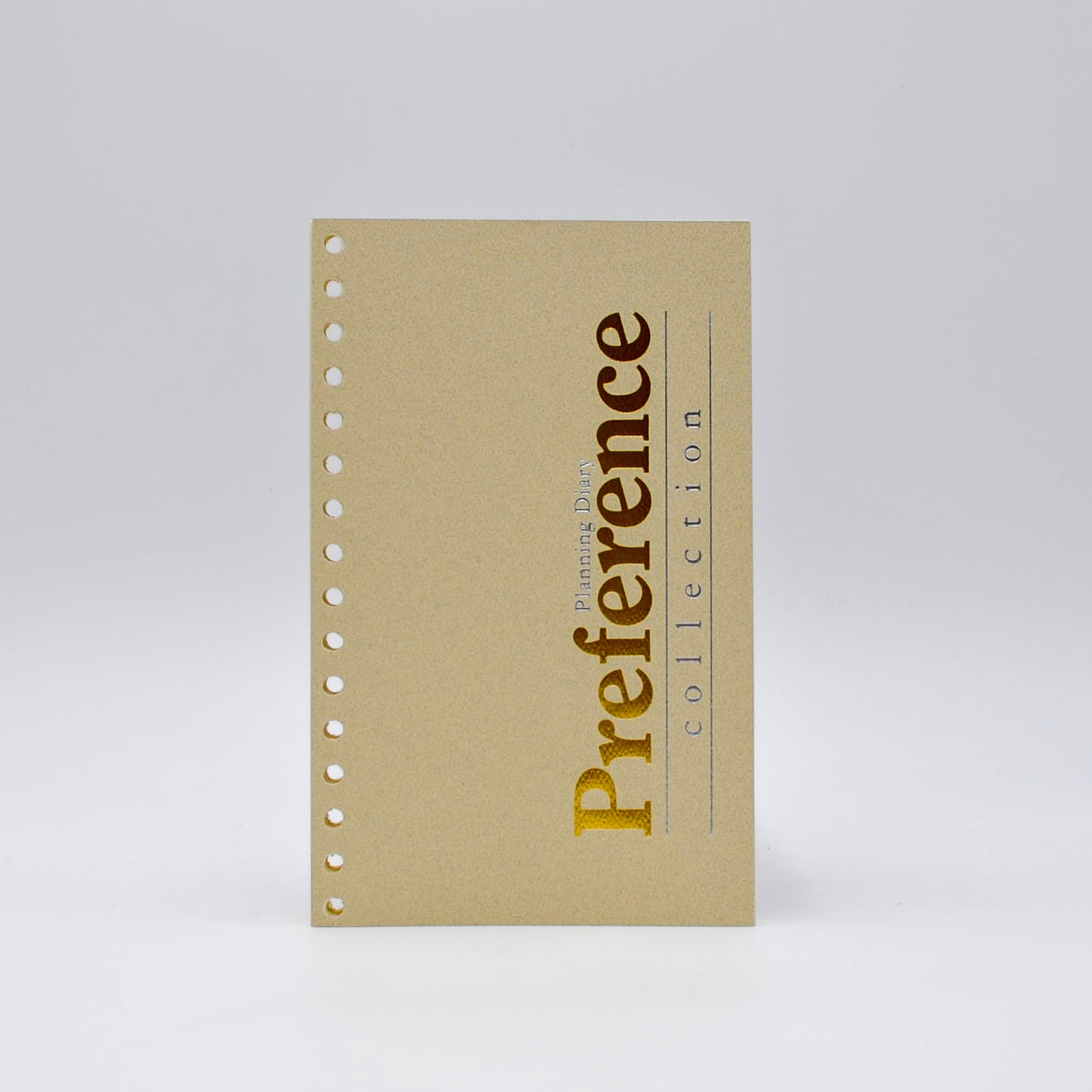Preference Collection: PD85MI 8 x 5 16-hole Planner sungraphix ivory 16 ring planner calendar agenda organizer desk monthly weekly gherka Bosca loose leaf insert refill paper binder