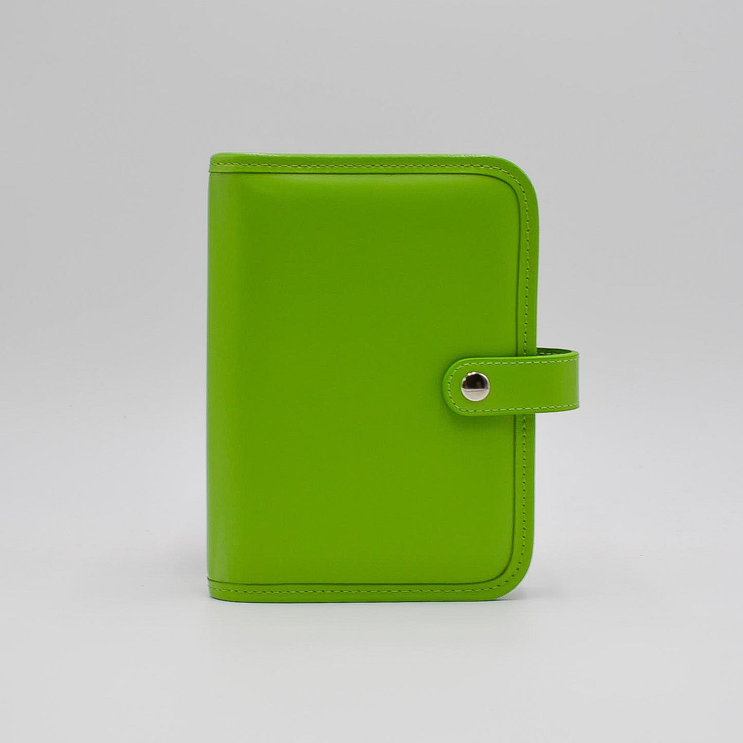 Leather: JG64 6-ring Cover with Snap Closure and Document Holder