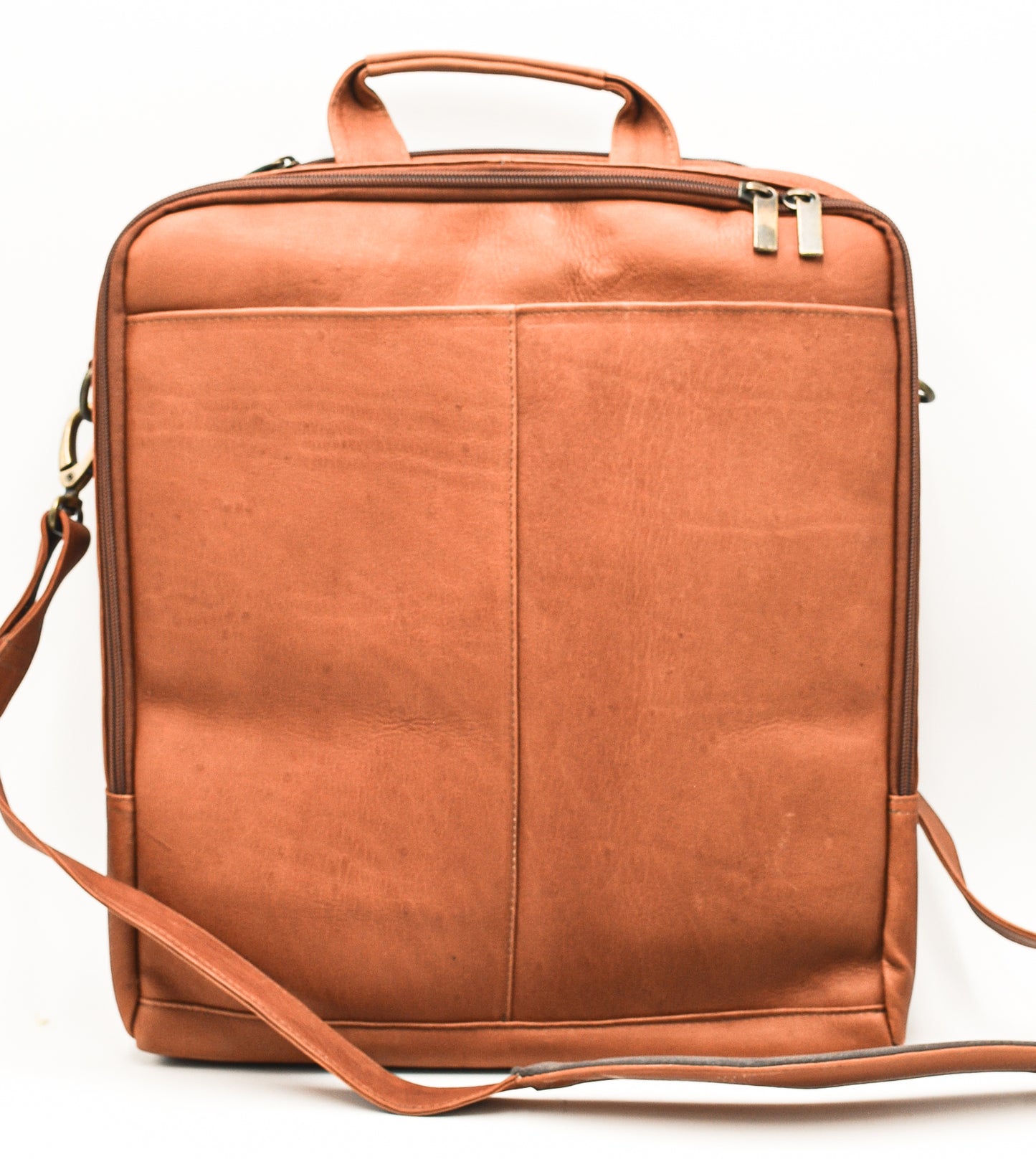Leather: Slim Laptop Briefcase