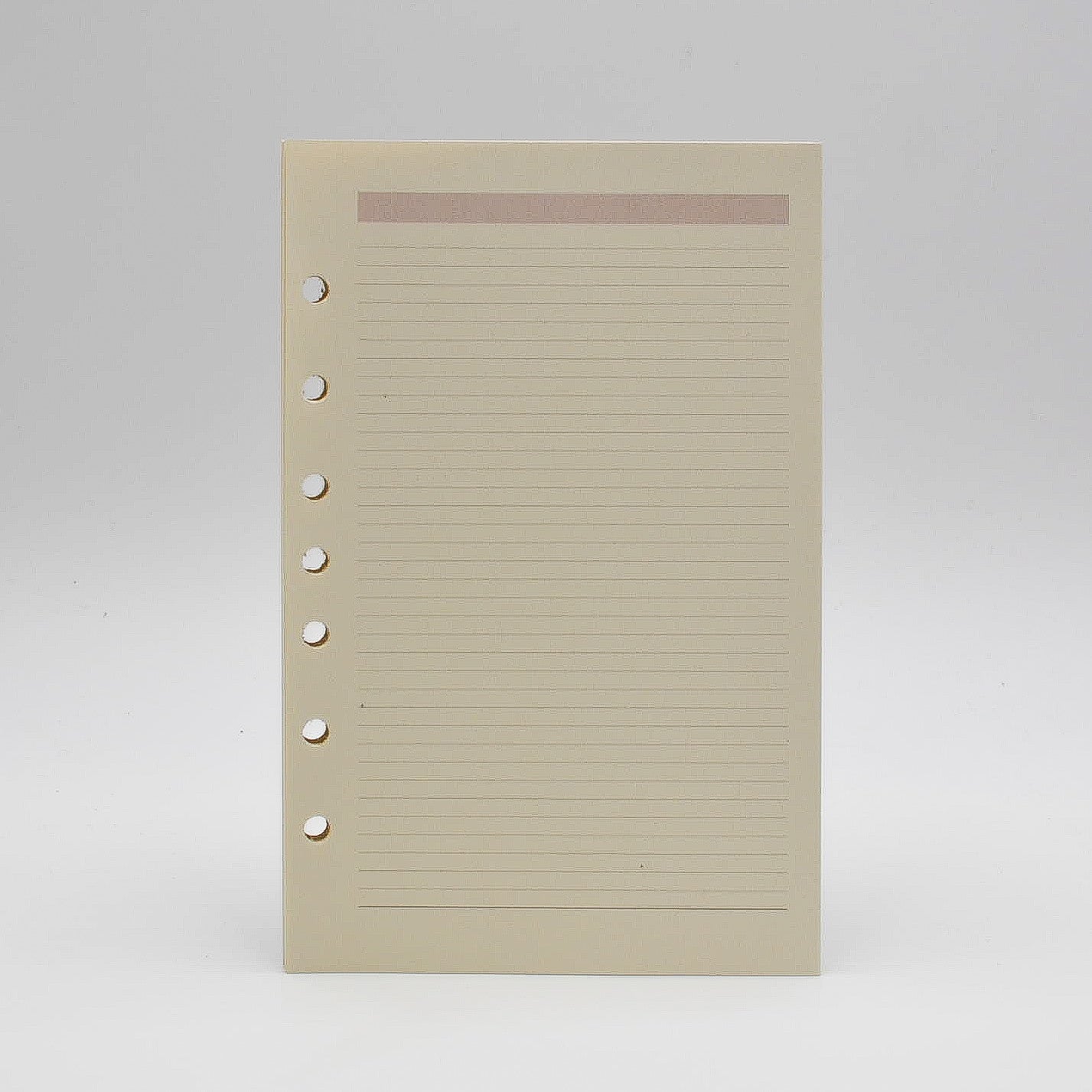 Note Sheets: PC82FR / MSN58P 5-1/2" x 8-1/2" Ruled Hole-Punched Loose Leaf Pages