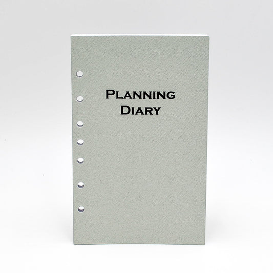2020 calendar McCarthy Planner- Item MP58P7 12 Month Planner  White paper. Size 8-1/2"X 5-1/2" 7 -Ring 144 pages; Weekly and Monthly View Format. One agenda planner; two formats. Also includes a 3 Yearly View, 12 Monthly View, 52 Weekly View. And includes Advance Planning, Important Dates, International Holidays, Birthdays and Anniversaries, Weights and Measures, Weather, Interest Rates, Road and Air Miles...and more! Calendar refill only.  Made in the USA! loose leaf paper agenda refill insert organizer