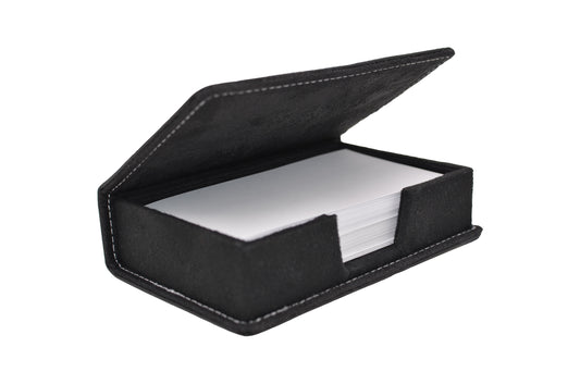 Leather: Desk Note Holder