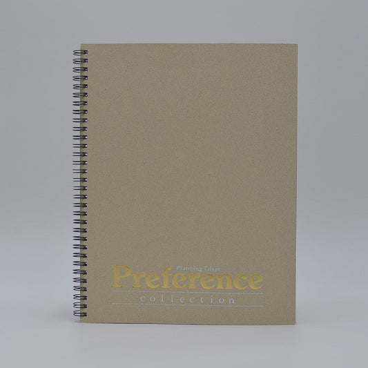 Preference Collection: PD18WI 8-1/2x11 Wirebound Planner monthly weekly calendar for 2019 or 2020 ivory wired