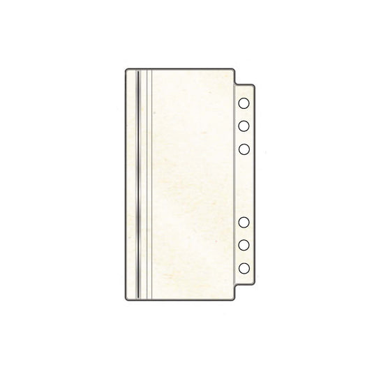 Preference Collection Press Down Envelope: 64PDZ6 3-3/4" x 6-3/4" Clear Poly 6-Ring Document Organizer  Created to fit in your 6 ring binder. Clear, transparent material designed to easily see and access your important documents, business cards, coupons, photos, or any other item you choose to store along with your loose leaf planner.   Compatible with: MP46P6, PD646I