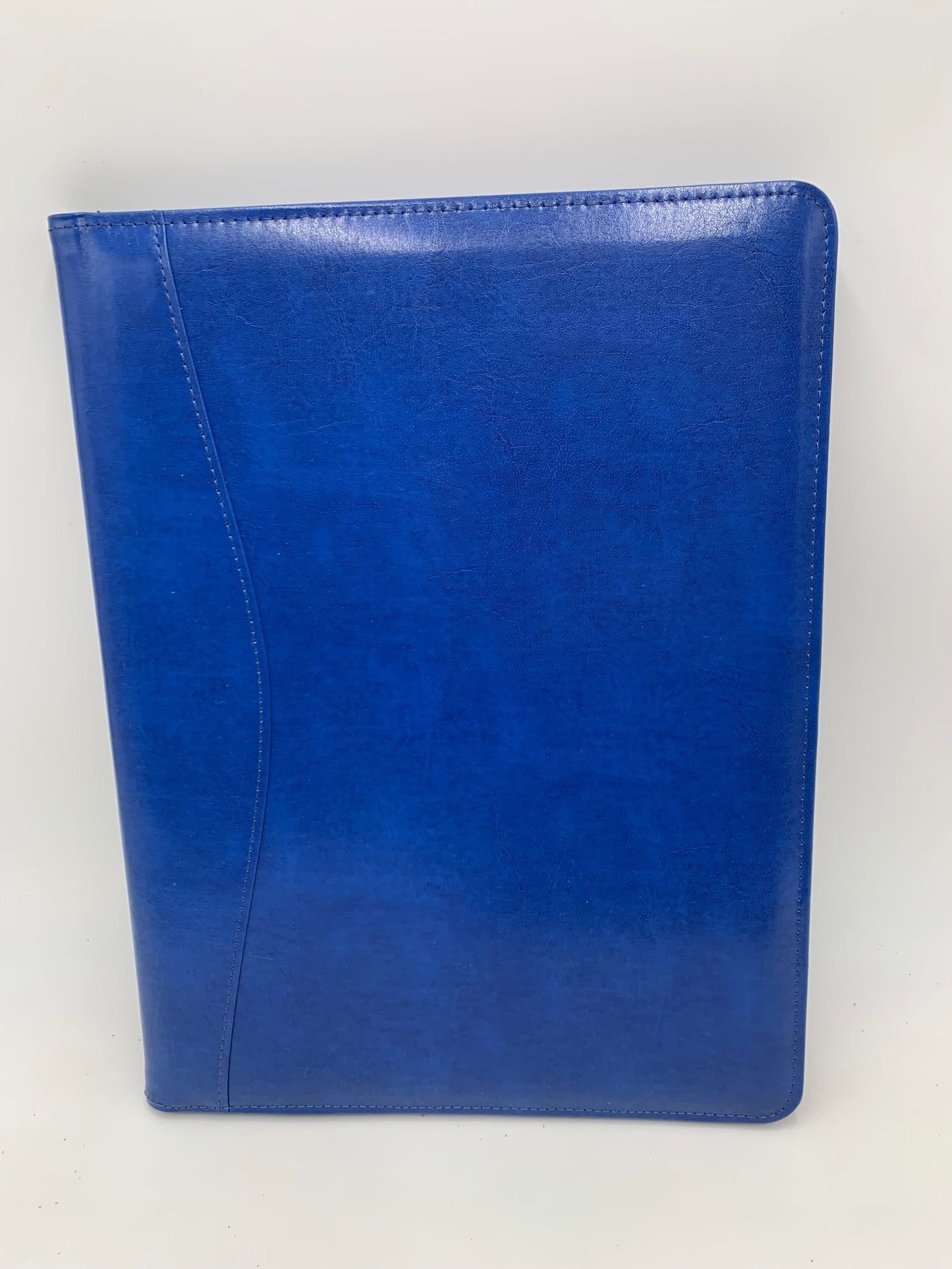 Leather: Bonded leather padfolio