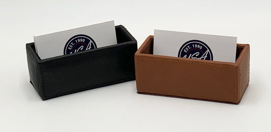Leather: Business Card Holder
