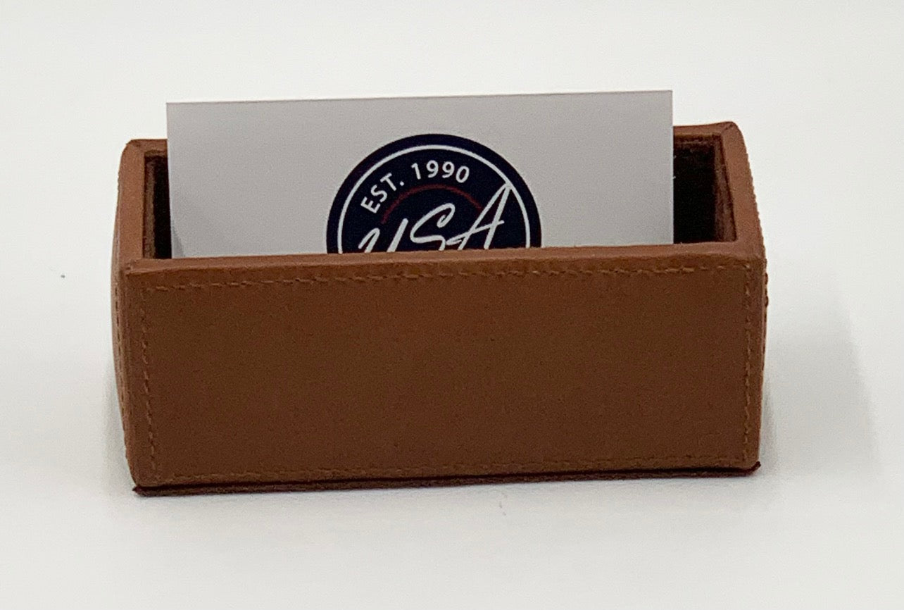 Leather: Business Card Holder