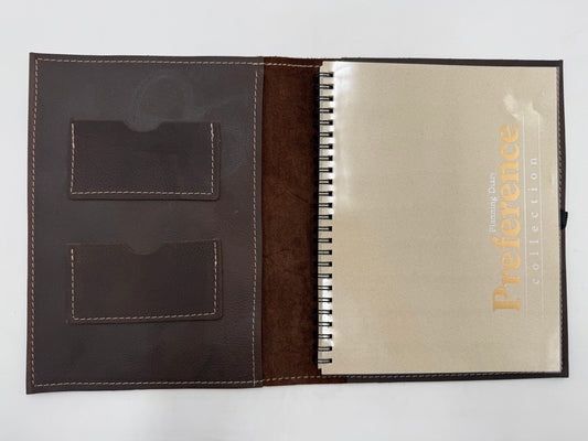 Leather: Hand Crafted L86W 9-1/2" x 8" Cover