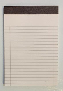 Memo Pad: NP46 4" X 6" Memo Pads (Pack of 3)