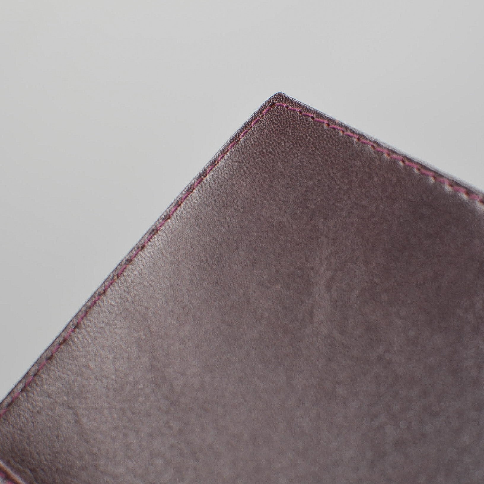 Leather Cover: 391 6 3/4" x 3 3/4" for 3-1/4x6-1/4 wirebound or casebound insert burgundy