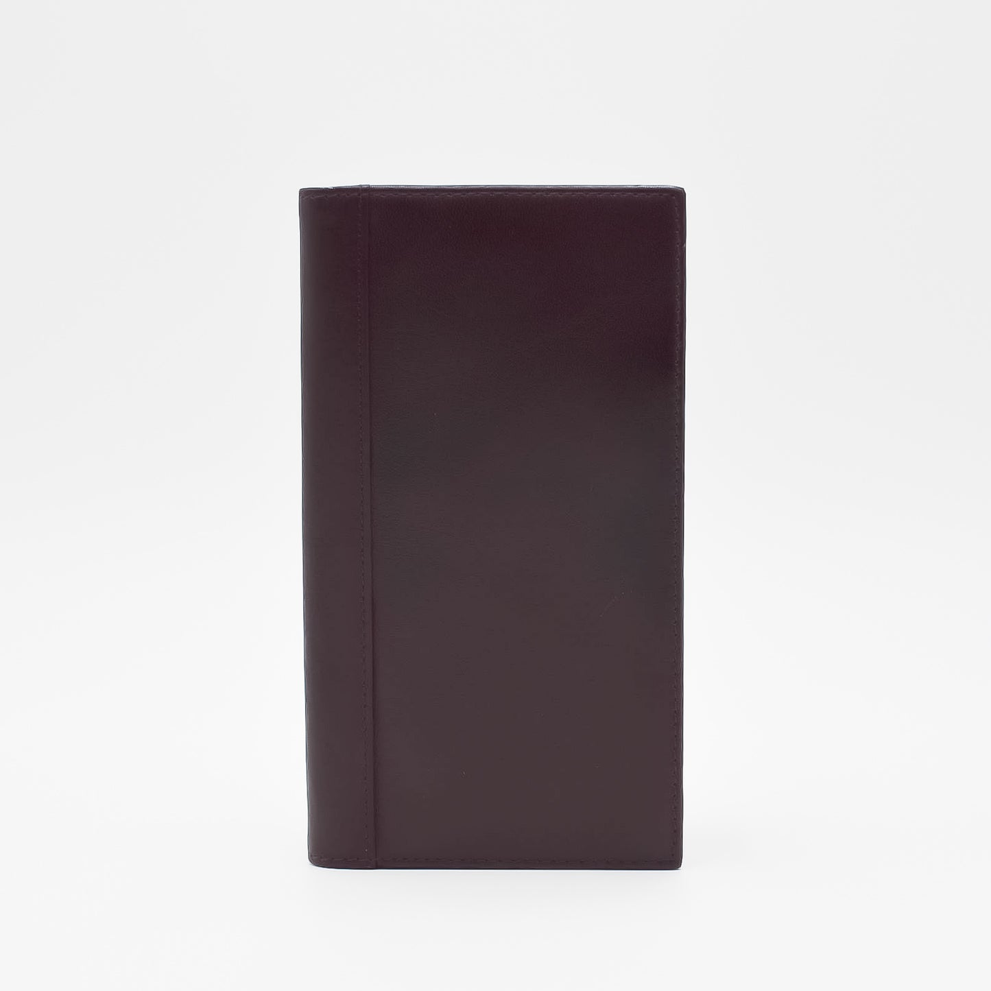 Leather Cover: 391 6 3/4" x 3 3/4" for 3-1/4x6-1/4 wirebound or casebound insert burgundy