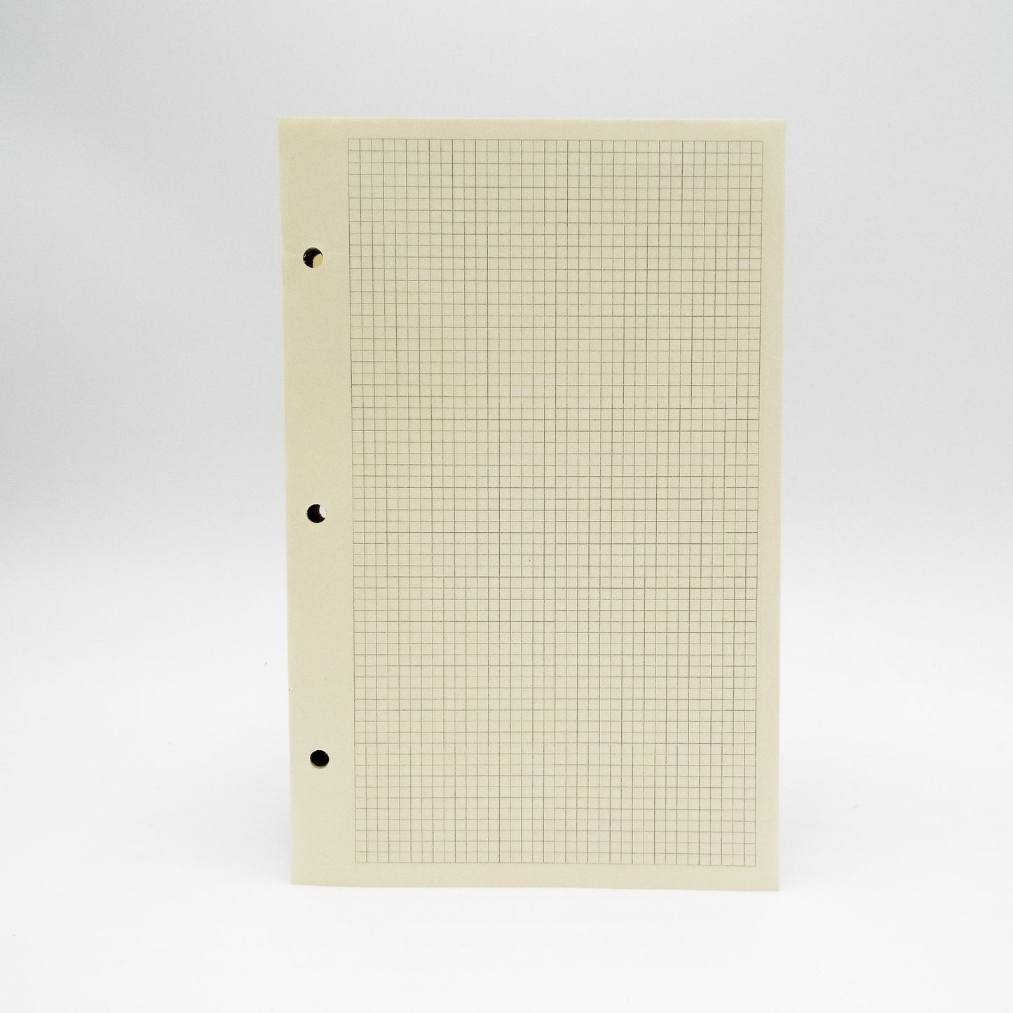 Note Pages: Grid Loose Leaf 5-1/2" x 8-1/2" 3-hole or 7-hole Sheets