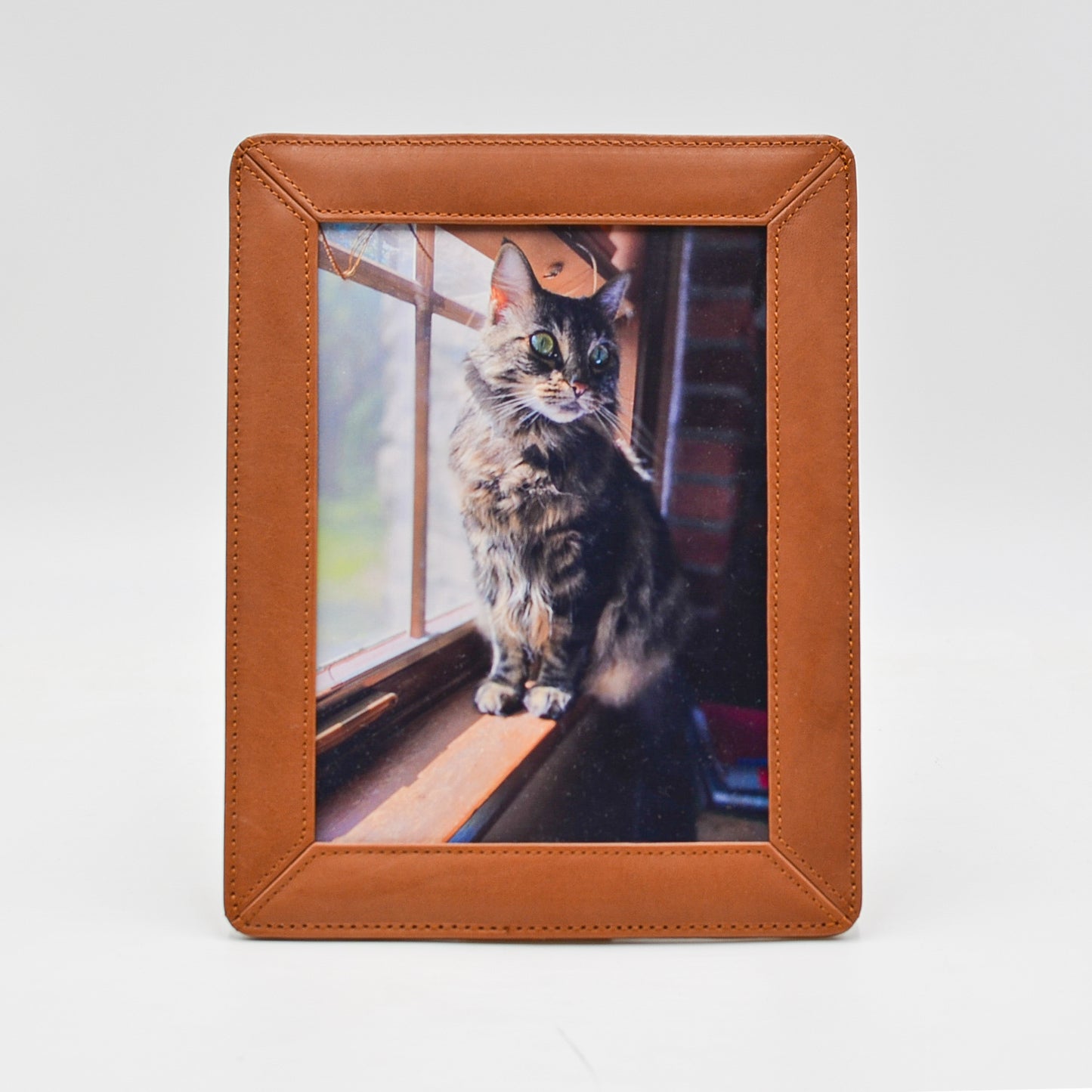 Leather: Single 5" x 7" Picture Frame