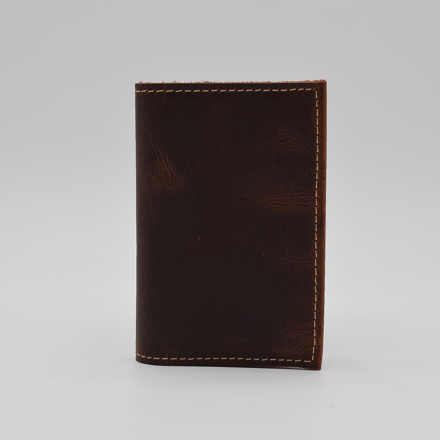 MADE IN THE USA HAND CRAFTED LEATHER 3 X 5 COVER FOR PREFERENCE COLLECTION WIRED WIREBOUND REFILL PD42WI brown