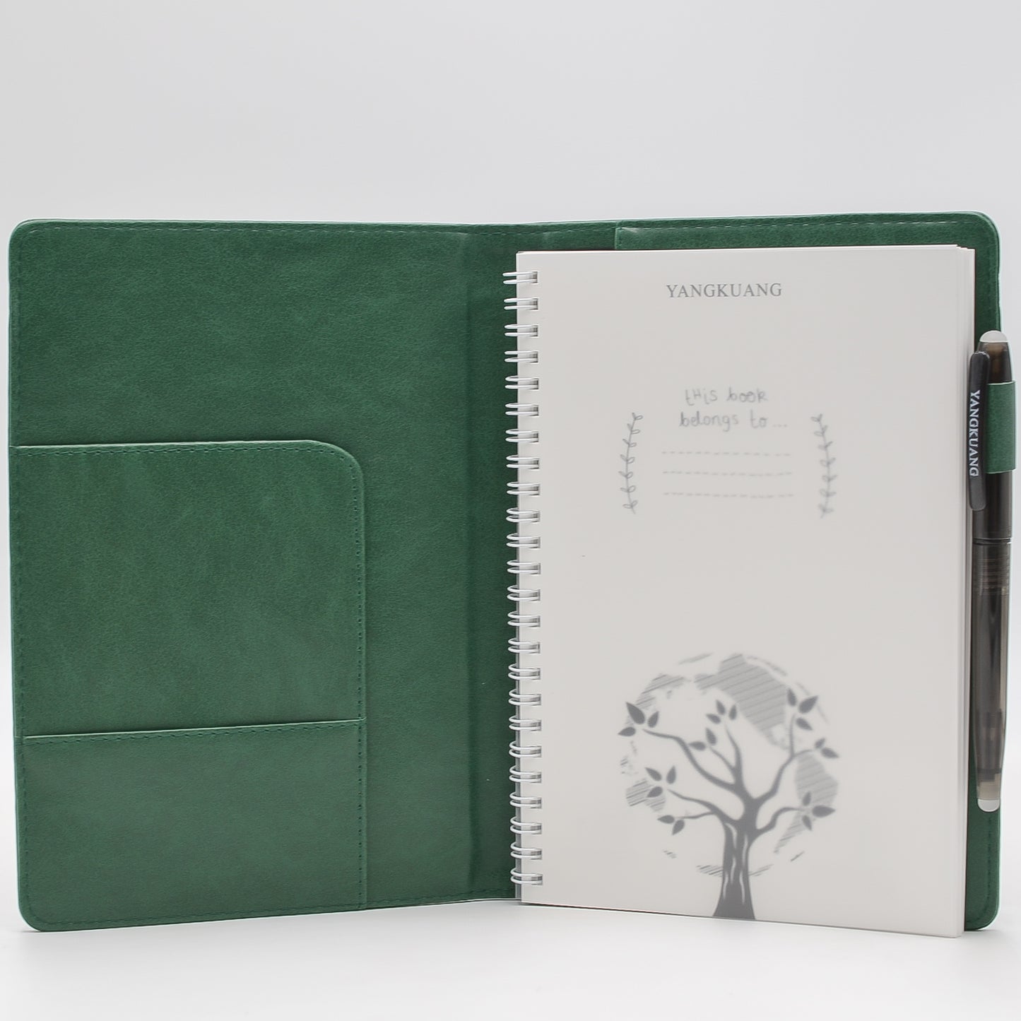 Journals: Re-useable Set includes Faux Leather Cover, Reuse-able Journal