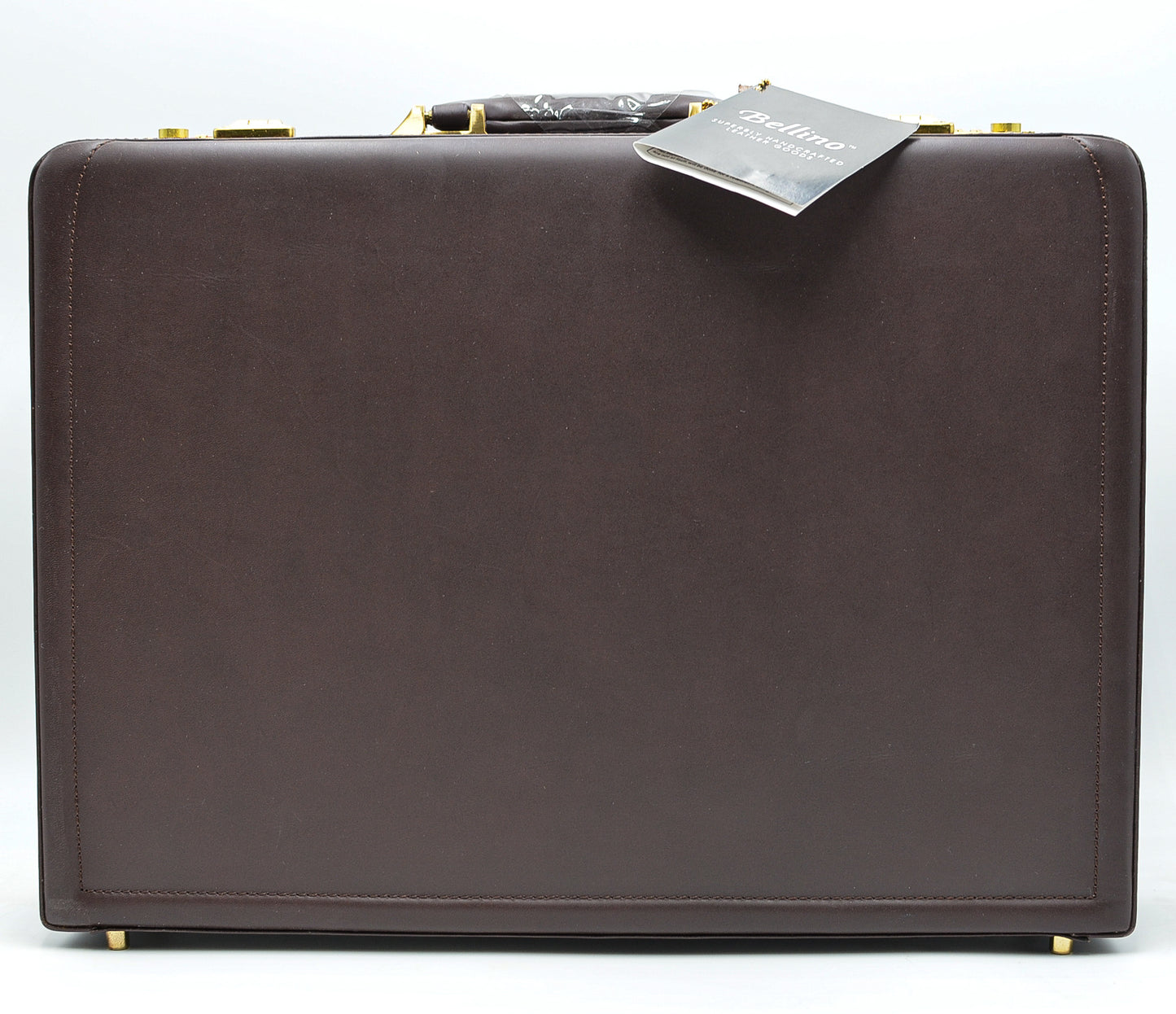Leather: Fullgrain Leather Expandable Attache Case