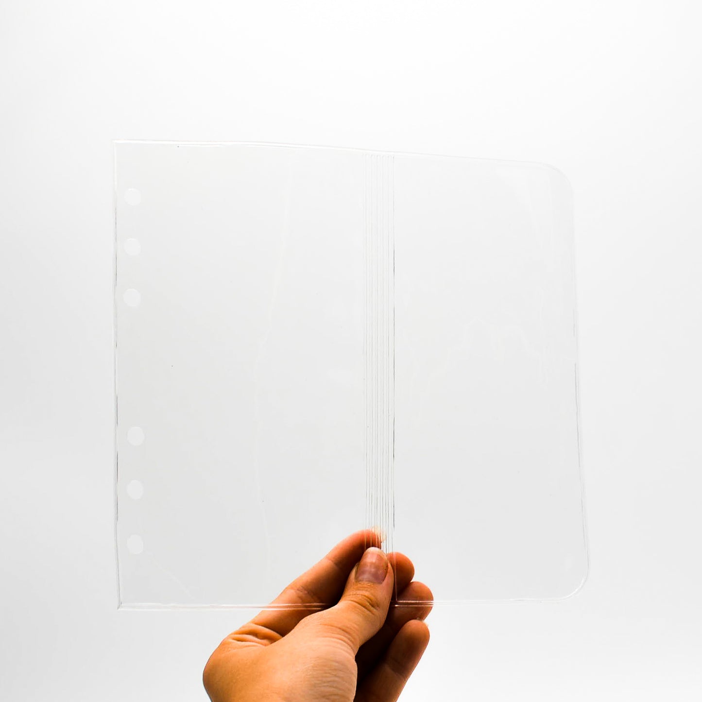 Page Protector Flap: MPP46P6 for 3 3/4" x 6 3/4" 6-Hole Insert