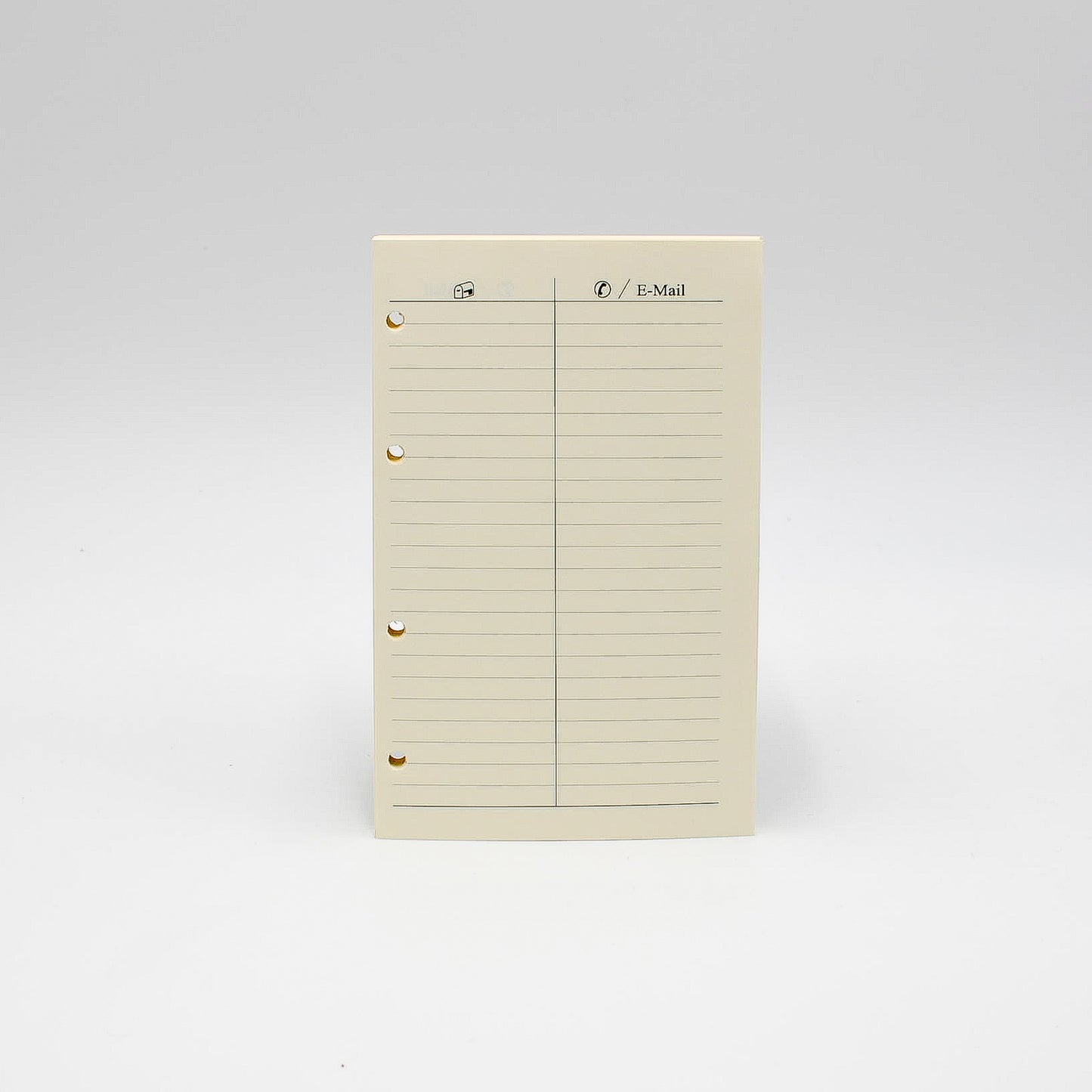 Bosca 4 hole 4-hole 4 ring addresses telephone pagesAddress Sheets: MA47P4 4-3/8"X 6-7/8" 4-ring Bosca Louis Vuitton 4 hole addresses telephone refill refills insert inserts organizer